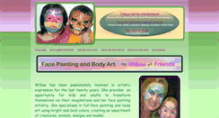 Desktop Screenshot of fabulousfacesfacepainting.com